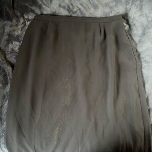 Woman’s Vintage Black long skirt size 18